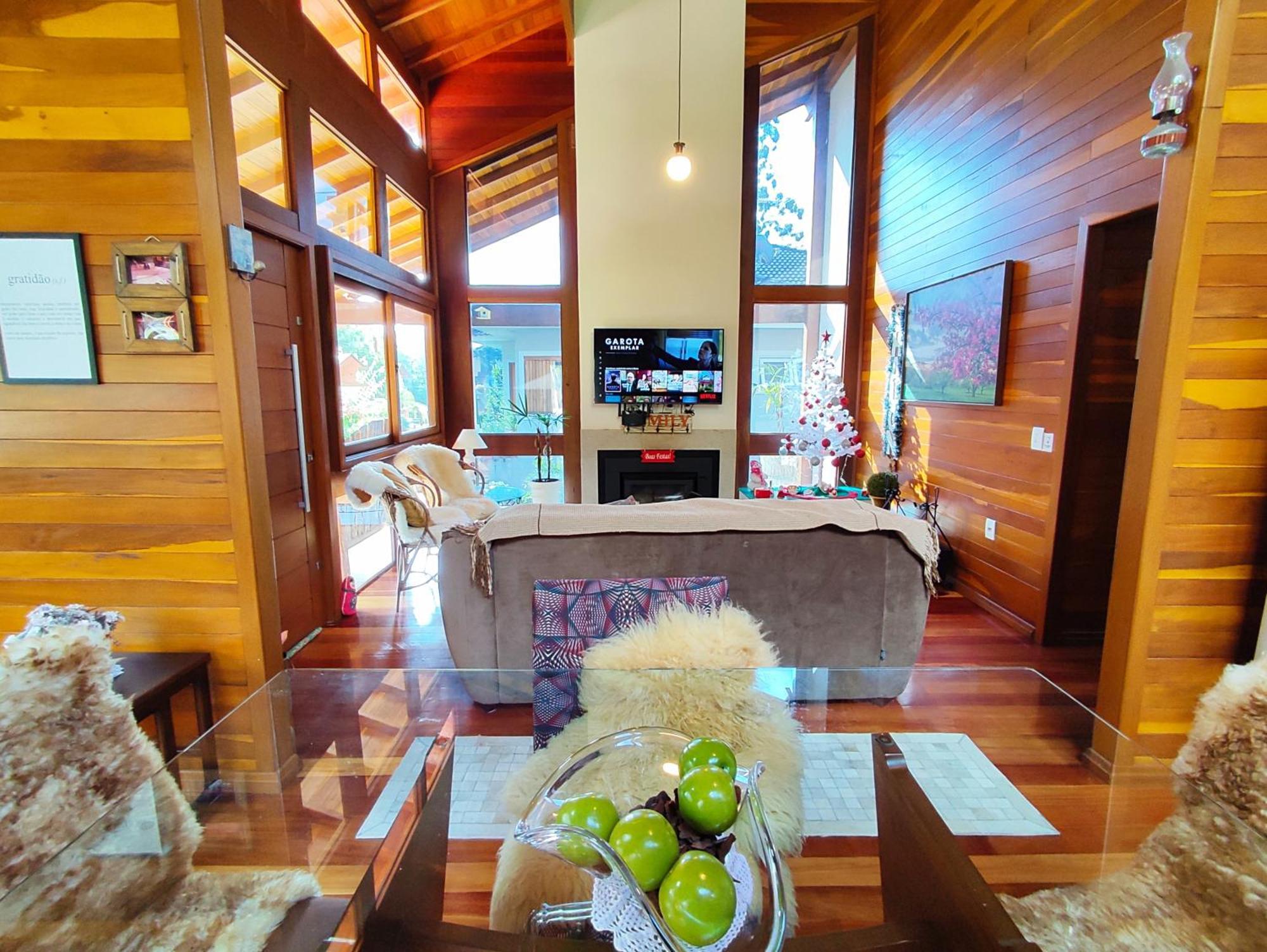 Charmosa Casa 3 Quartos Lago Negro Gramado Exteriér fotografie