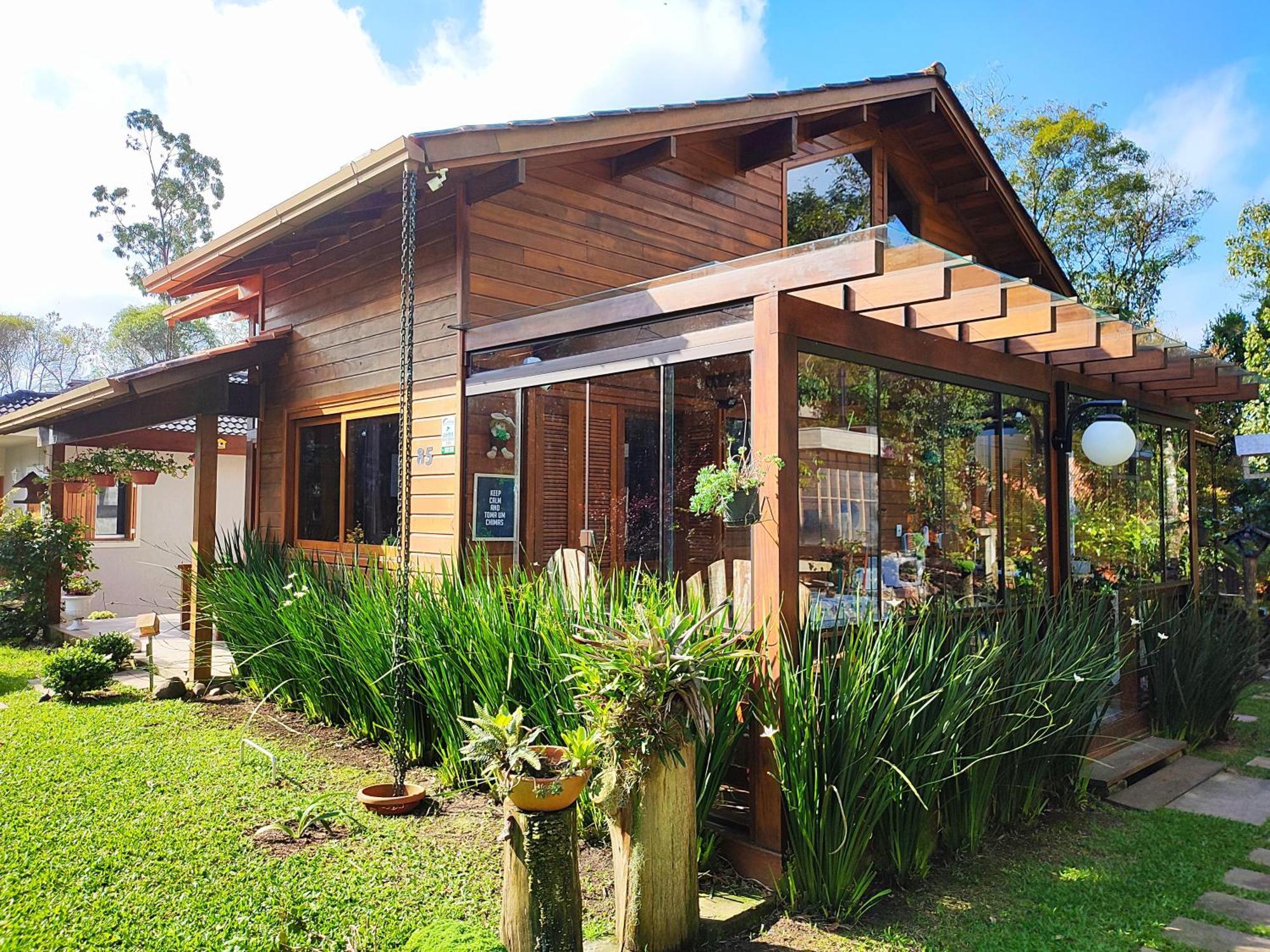 Charmosa Casa 3 Quartos Lago Negro Gramado Exteriér fotografie