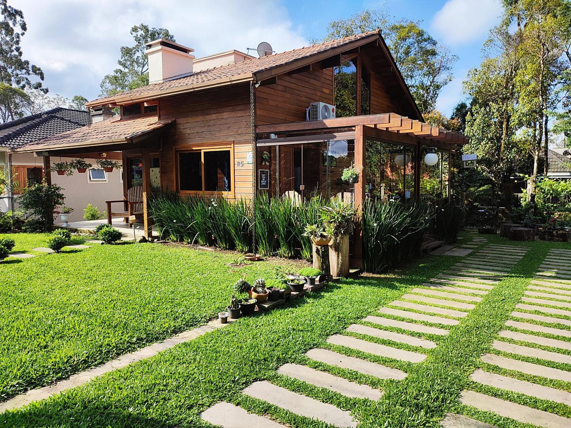 Charmosa Casa 3 Quartos Lago Negro Gramado Exteriér fotografie